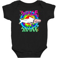 Space Shark Baby Bodysuit | Artistshot