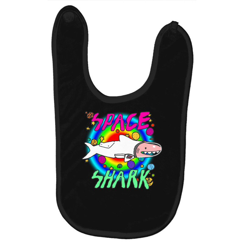 Space Shark Baby Bibs | Artistshot