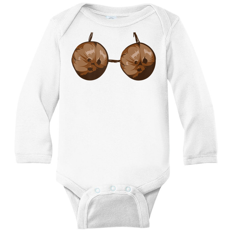 Summer Coconut Bra Halloween Costume Art Funny Outfit Gift Tank Top Long Sleeve Baby Bodysuit | Artistshot