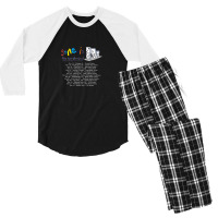 Genesis Thelastdominona6date Men's 3/4 Sleeve Pajama Set | Artistshot