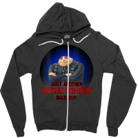 Just Another Despicably Good Lookin Bald Guy Zipper Hoodie | Artistshot