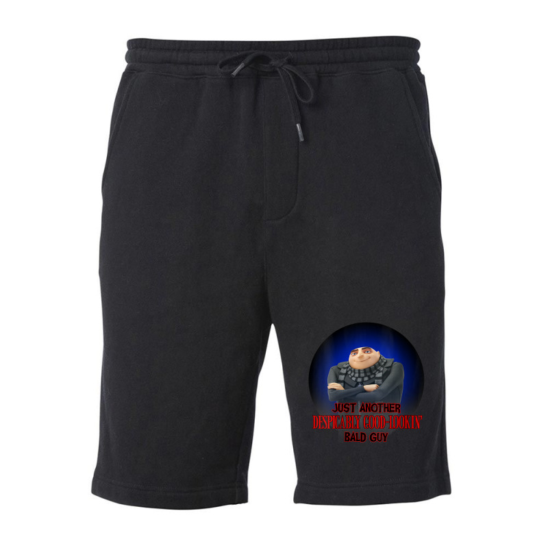 Just Another Despicably Good Lookin Bald Guy Fleece Short by BuiDoc | Artistshot