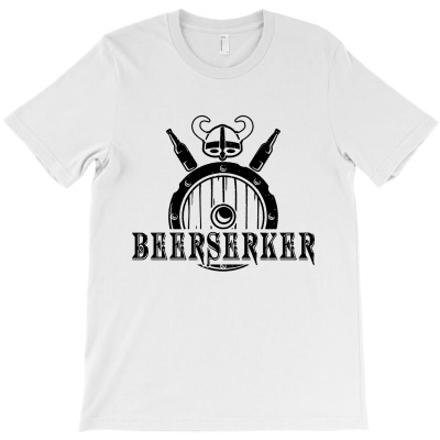 Viking Beerserker Beer T-shirt Designed By Michael B Erazo