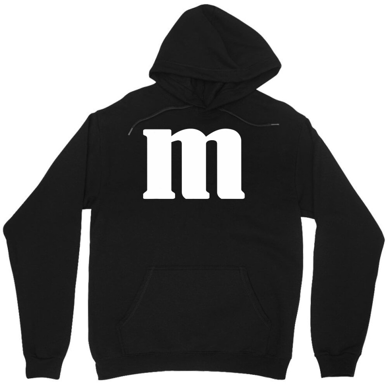 Lower Case Alphabet Matching Halloween Costume Cute Letter M T Shirt Unisex Hoodie | Artistshot