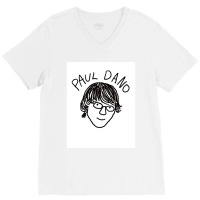 Paul Dano Fan Badly Drawn Paul Dano V-neck Tee | Artistshot