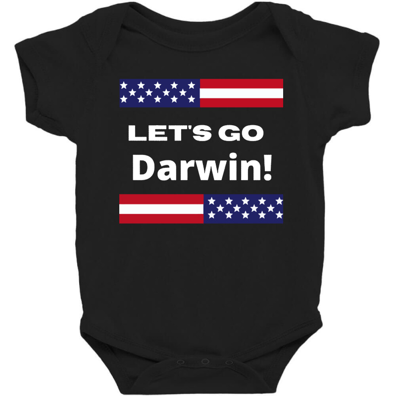 Lets Go Darwin Baby Bodysuit by LoveBird | Artistshot