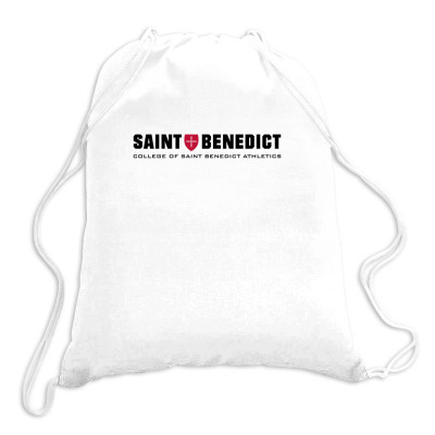 College Of Saint Benedict Bennies Drawstring Bags Designed By Sophiavictoria