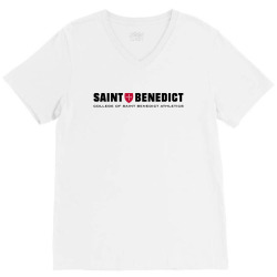 college of saint benedict Bennies V-Neck Tee | Artistshot