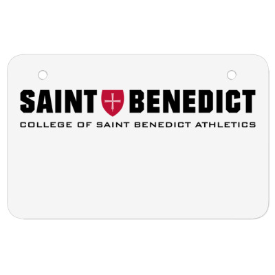 College Of Saint Benedict Bennies Atv License Plate Designed By Sophiavictoria