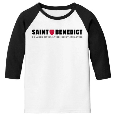 College Of Saint Benedict Bennies Youth 3/4 Sleeve Designed By Sophiavictoria