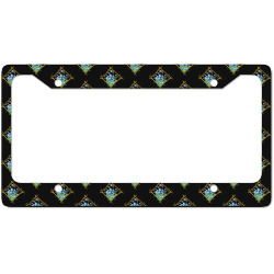 Mountain view at night isolated License Plate Frame | Artistshot