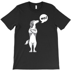 borzoi t shirtstubborn borzoi dog funny t shirt T-Shirt | Artistshot