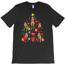 bloodhound christmas ornament tree T-Shirt | Artistshot