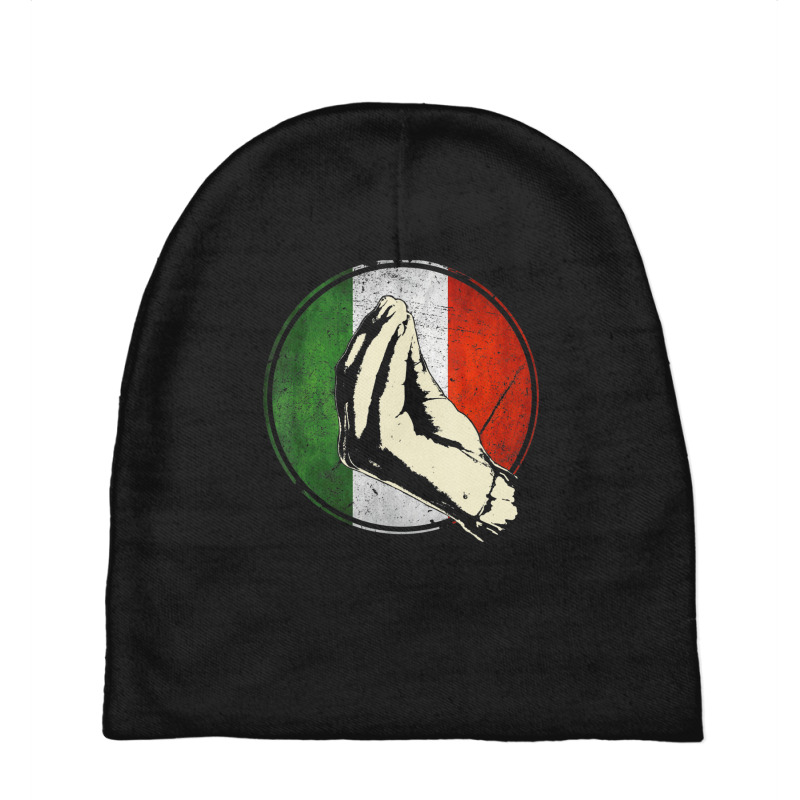 Italian Gif Italy Baby Beanies by cm-arts | Artistshot