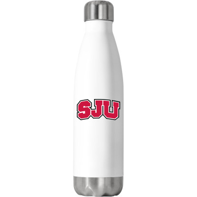 Saint John's University Stainless Steel Water Bottle Designed By Sophiavictoria