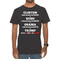 Anti Trump Political   For Independents And Liberals Vintage T-shirt | Artistshot