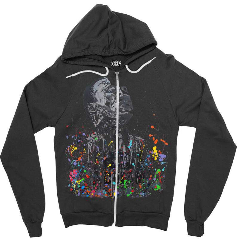 Martin Luther King Jr. Day I Have A Dream Mlk Day Zipper Hoodie by cm-arts | Artistshot