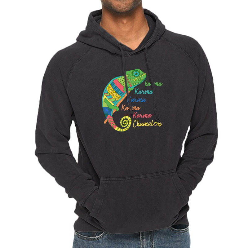 Karma Chameleon Vintage Hoodie by NestorMarchetti | Artistshot