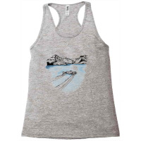 Trackmania - Arctic Lake Slide Racerback Tank | Artistshot