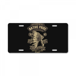 Native pride License Plate | Artistshot