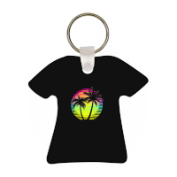 Sunset T  Shirt Synthwave Sunset T  Shirt T-shirt Keychain | Artistshot