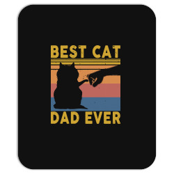 best cat dad ever cat daddy gift t  shirt best cat dad ever tee funny Mousepad | Artistshot