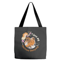 Shetland Sheepdog T  Shirt Sheltie Dog Shetland Sheepdog Gift Idea T Tote Bags | Artistshot