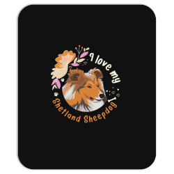 shetland sheepdog t  shirt sheltie dog shetland sheepdog gift idea t Mousepad | Artistshot