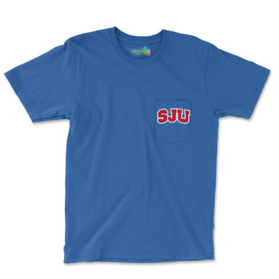Saint John's University Pocket T-shirt Designed By Sophiavictoria