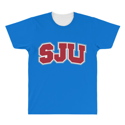 Saint John's University All Over Men's T-shirt Designed By Sophiavictoria