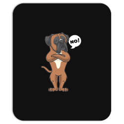 boxer dog t shirtstubborn german boxer dog t shirt Mousepad | Artistshot