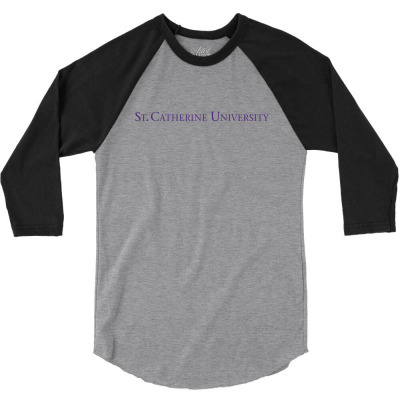 St. Catherine University 3/4 Sleeve Shirt Designed By Sophiavictoria
