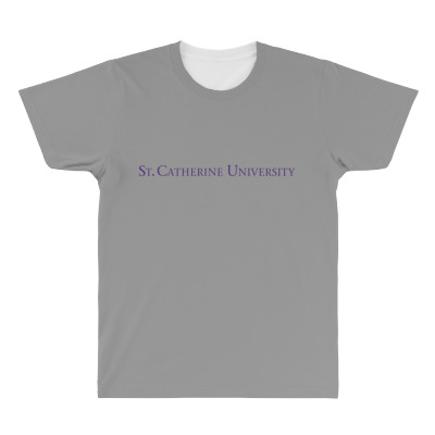 St. Catherine University All Over Men's T-shirt Designed By Sophiavictoria