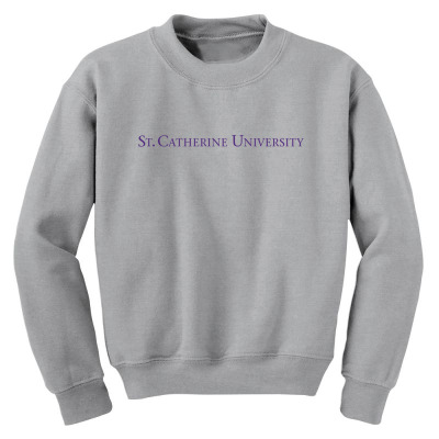 St. Catherine University Youth Sweatshirt Designed By Sophiavictoria