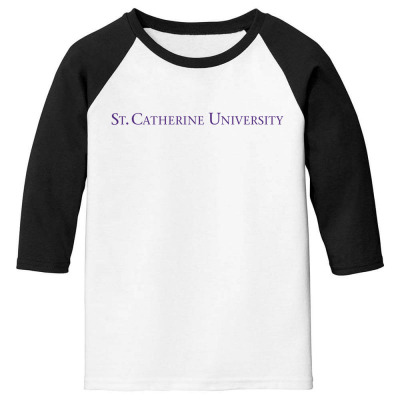 St. Catherine University Youth 3/4 Sleeve Designed By Sophiavictoria