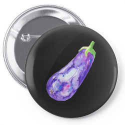 eggplant wall eggplant t  shirt eggplant wall poster, eggplant waterco Pin-back button | Artistshot
