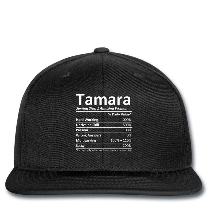 Tamara Nutrition Personalized Name Christmas Printed hat by cm-arts | Artistshot