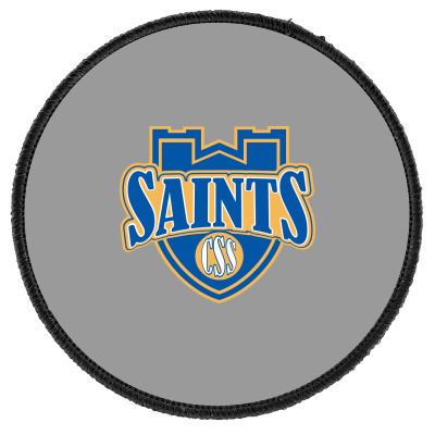 College Of St. Scholastica Round Patch Designed By Sophiavictoria