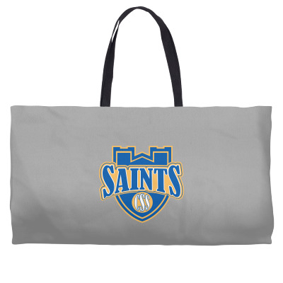 College Of St. Scholastica Weekender Totes Designed By Sophiavictoria
