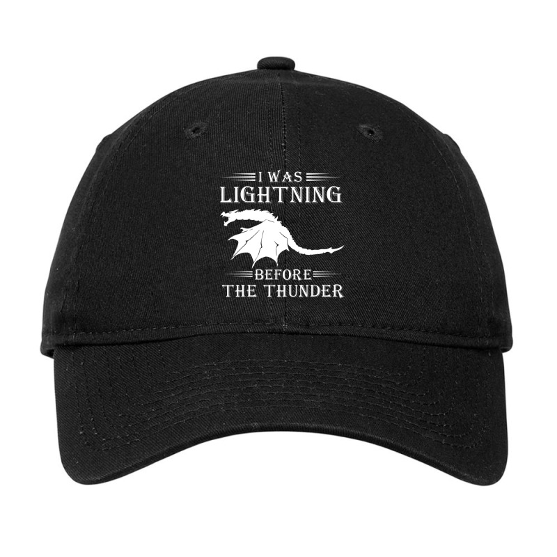 Thunder Dragon Birthday Adjustable Cap by cm-arts | Artistshot