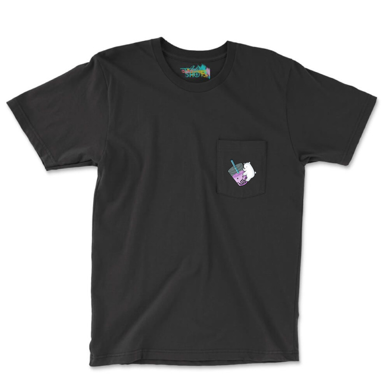 Polar Tea For Friend Pocket T-Shirt by EmmyWyatt | Artistshot