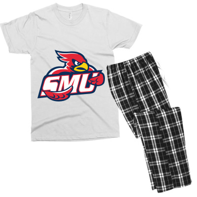 Saint Mary's University Men's T-shirt Pajama Set Designed By Sophiavictoria