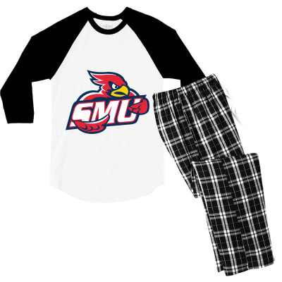 Saint Mary's University Men's 3/4 Sleeve Pajama Set Designed By Sophiavictoria