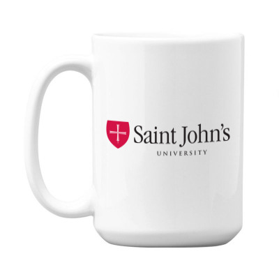 Saint John's University, Sju 15 Oz Coffee Mug Designed By Sophiavictoria