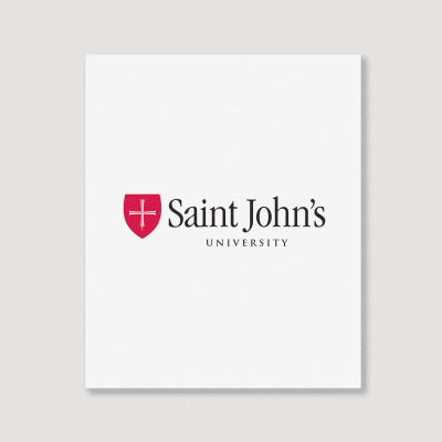 Saint John's University, Sju Portrait Canvas Print Designed By Sophiavictoria
