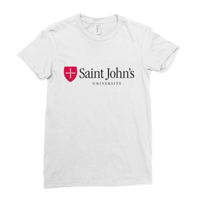 Saint John's University, Sju Ladies Fitted T-shirt Designed By Sophiavictoria