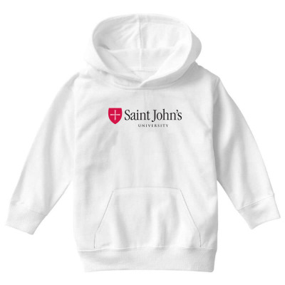 Saint John's University, Sju Youth Hoodie Designed By Sophiavictoria