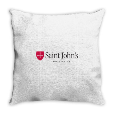 Saint John's University, Sju Throw Pillow Designed By Sophiavictoria