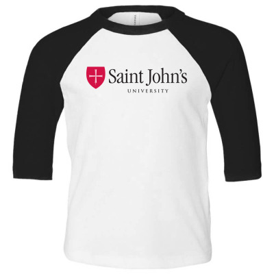 Saint John's University, Sju Toddler 3/4 Sleeve Tee Designed By Sophiavictoria