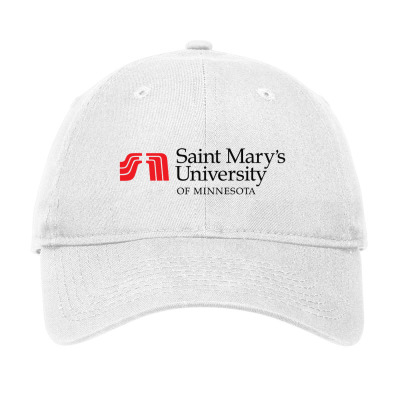 Saint Mary's University Of Minnesota Adjustable Cap Designed By Sophiavictoria